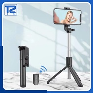 Bluetooth Selfie Stick R1 3 In 1 170CM Bluetooth Selfie Stick With Remote Tripod Selfie Stick AH139