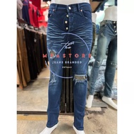 SELUAR JEANS KOYAK AJ1 / JEANS GETAH MEMERI