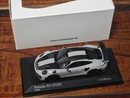 Mini Cut MINICHAMPS 1/43 PORSCHE PORSCHE 911 GT2RS (991.2) Gray