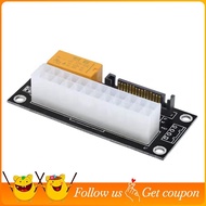 Dual PSU Power Supply Adapter Superior-Sync ATX Synchronous Connector Riser Cable for Add2psu Mining