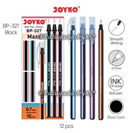 (1 Piece) WHOLESALE JOYKO BP-327 Maze 0.7 Black Ballpoint Pen / BP-327 Maze Ballpoint Pen (1 Piece)