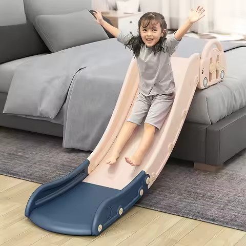 Kids Sofa Slide Climbing Slide for Bed Sofa Stair Slide Toys for Kids Playing Home Easy To Assemble 