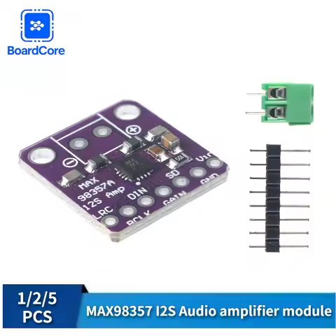 1/2/5pcs MAX98357A MAX98357 I2S Digital Audio Module 3W Class D Stereo Amplifier Dac Decoder Audio B