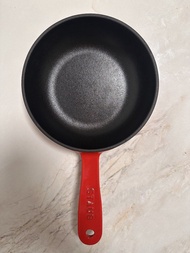 Staub 16cm 紅色平底鍋 pan