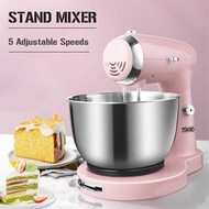Stand Mixer Food Mixer Kitchen Electric Mixer Dough Mixer with 3.2L Stainless Steel Bowl Dough Hook