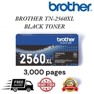 Brother TN-2560XL TN 2560XL TN2560XL Original Toner Cartridge HL-L2460DW HL-L2460DN DCP-L2640DW