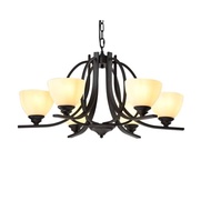 MAX LIGHT ไฟช่อ WP2107376-6 *ดำ E27x6 60W