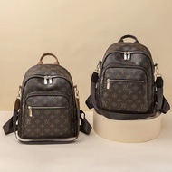 กระเป๋าหลุยส์ Backpack เป้สะพายหลังขนาดเล็ก Womens Backpack Pu Leather Laptop Travel School Backpack Bag