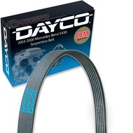 Dayco Main Drive Serpentine Belt Compatible with Mercedes-Benz S430 4.3L V8 2003-2006