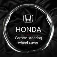 Honda Carbon Steering Wheel Cover Suitable for VEZEL CITY STREAM CIVIC FIT CIVIC FD FREED JAZZ ADV150