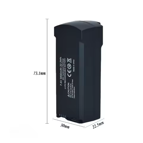 7.4V 3000mAh / 3.7V 2000mAh V168 Pro Max New Drone Lipo Battery for V168 V198 GPS 8K Drone Charging 