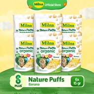 Bundle 6 Milna Puffs Organic Banana