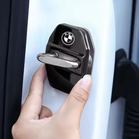 4Pcs Stainless Steel Door Lock Protector Cap Cover For BMW X1 X2 X3 X4 X5 X6 X7 F07 F10 F20 F30 F34 