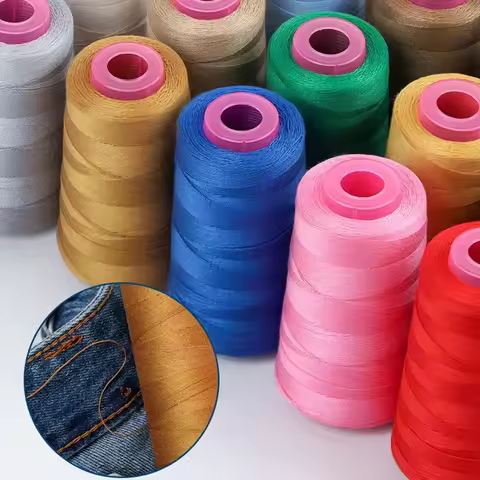 203 Sewing Thread Thick Strong Upholstery Jeans Demin Button Polyester Thread Canvas Household 3000