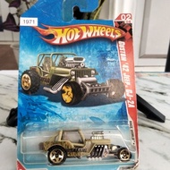 Hot Wheels Race World Jungle Custom 42 Jeep CJ-2A