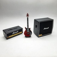 Miniature Guitar BRIAN MAY Miniature Guitar queen plus Amp marshall Miniature Display