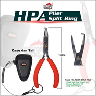 HPA Split Ring Fishing Pliers Mini Game Stainless Steel Split Ring Size 4-8
