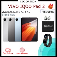 VIVO IQOO Pad 2 Pro Tablet Mediatek Dimensity 9300+ 13.0 inches 66W / VIVO IQOO Pad2 12.1inches Snap