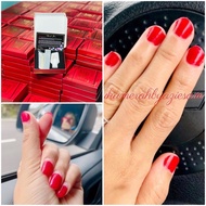 HENNA KUKU MERAH SET BOX WITH NANO GLASS NAIL. WARNA MERAH KEKAL HINGGA KUKU PANJANG 💅