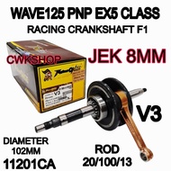 EX5 class racing crankshaft v3 jet8mm rod 20/100/14 crankshaft furious once