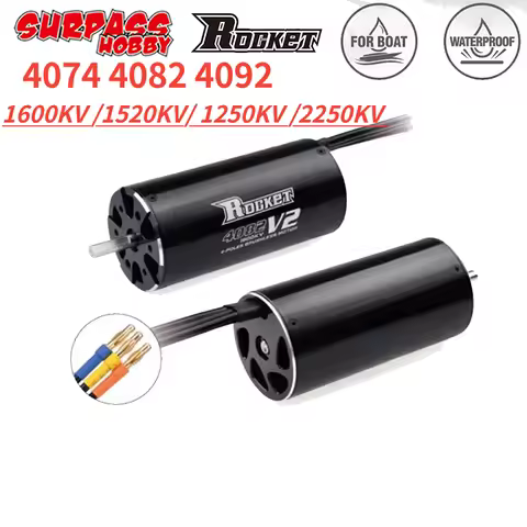 SURPASS HOBBY Rocket 4074 4082 4092 1600KV 1520KV 1250KV 2250KV Brushless Motor Water Cooling Jacket