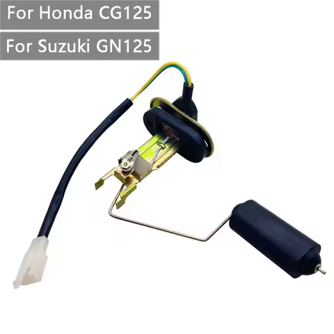 Alloy Motorcycle Fuel Tank Sensor Accessories Motorbike Oil Level Meter Float Fuel Gauge For Suzuki