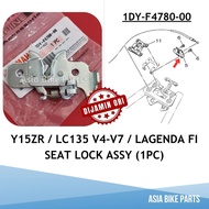 Yamaha Original LC135 V4 V5 V6 V7 / Y15ZR Y15 V1 V2 / Lagenda FI Seat Lock Assy - 1DY-F4780-00