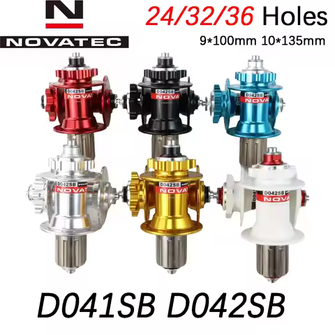Novatec D041SB D042SB MTB Disc Brake 11S 9*100mm 10*135mm 24/32/36 Holes Hubs With Quick Release QR