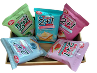 ขนมปังแซนวิช เหม่ยเว่ย(meiwei) ขนมปังสอดไส้ (คละรส) ยกลังสุดคุ้ม 12แพ็ค144ชิ้น เก็บได้นานถึง6เดือน ร