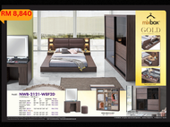 Mixbox Gold Series Bedroom Set (NWB-2121)