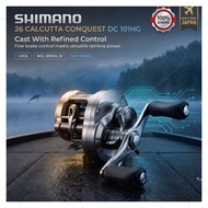 Shimano Baitcasting Reel 26 Calcutta Conquest DC 101HG Left Handle[Direct from Japan]
