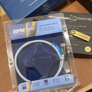 🇸🇪 瑞典 SUPRA UHD8K HDMI Cable 2.1 Ultra High Speed 影音器材接綫 HDMI線 ( 8K 4K HDR aq audioquest tributaries monster )