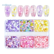 REDD Glitter Flakes Confetti Resin Fillings Epoxy Resin Mold Fillers Nail Sequins