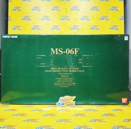 260625-46= 全新未砌 萬代 1/60 PG MS-06F 渣古 II 量產型 BRAND NEW UNASSEMBLED BANDAI 1/60 PG MS-06F ZAKU II MASS