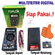 Avometer Digital Multitester Multimeter Digital Tester DT830B Tofuda