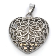 Silverworks Cassie Heart Stainless Steel Pendant