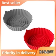 8.6 Inch Air Fryer Silicone Pot,Silicone Air Fryer Liners Oven Accessories Heat Resistant,Reusable Air Fryers Liner