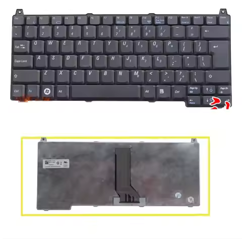 SSEA Brand New US Keyboard black for Dell Vostro 1310 1320 1510 1520 2510 series