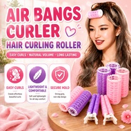 Rol Rambut Hair Curling Roller Magic Self-Adhesive Volumizing Fringe Curler Bangs Roller Styler