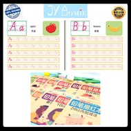 Writing Book English Chinese Writing Book for Kid ABC 123 Learning Book For Kids Buku Tulis Buku Lat