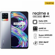 PPC REALME 8 RAM 8/128 NFC GARANSI RESMI OPPO INDONESIA TERBARU