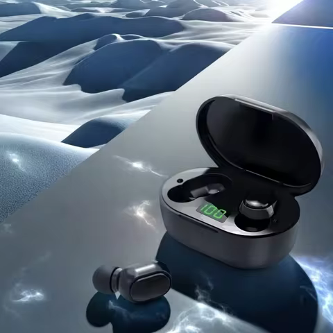 Original E7S Wireless Bluetooth Headset with Mic LED Display Earbuds for iPhone Xiaomi TWS Earphone 