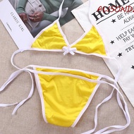 ALISONDZ Bikini Sets Cosplay Female Women Sexy Halter Neck Strap Biquini Bathing Suit