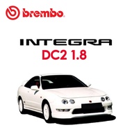 BREMBO Rear Brake Discs (2pcs) - H/D Civic S5G 2.0 H/D Integra DC2 1.8