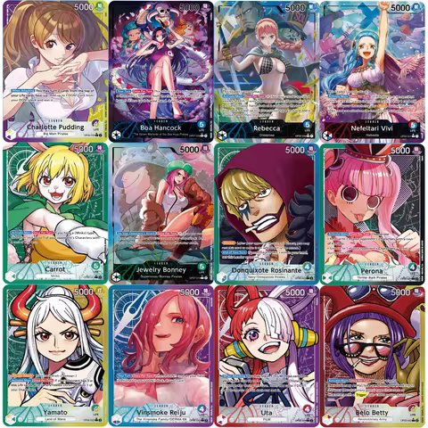 One Piece OPCG Anime Card English Version Nami/Robin/Uta/Yamato/Vivi/Bonney/Perona/Hancock Proxy Car