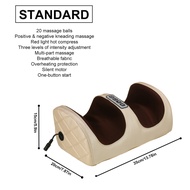 Foot Massage Machine Electric Shiatsu Foot Massager Heating Therapy Foot Massage Roller for Relief L