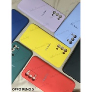 Oppo A15 A15s A16 Silikon Soft Case Silicone Macaron Candy Rubber Logo