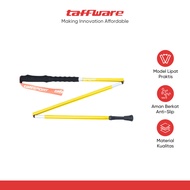 TaffSPORT Folding Hiking Stick Trekking Pole Aluminum Alloy 7075 1.2M - 7075