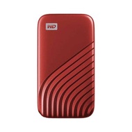 WESTERN DIGITAL WDBAGF0010BRD-WESN MY PASSPORT HARD DRIVE SSD 1TB RED