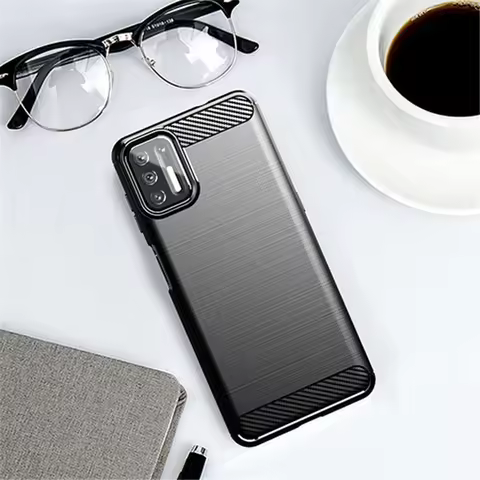 For Motorola Moto G9 Plus Case Silicone Carbon Fiber Cover For Moto G9 Plus E7iPower G72 G14 E30 E20